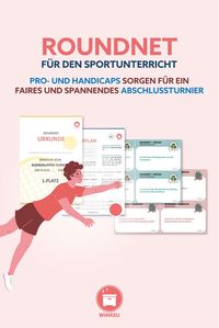 Roundnet, Spikeball, Netzball – viele Begriffe für einen Trendsport, der immer häufiger in Parks zu sehen ist. Wir stellen eine Unterrichtsreihe vor, in der es darum geht, die trendige Spielidee zu verstehen und Roundnet so zu spielen, dass es zu deiner Klasse und zu deinem Geräteraum passt. Es werden keine Netz-Sets benötigt, sondern die Ziel- und Ballauswahl wird in Schüler:innenhände gelegt. #roundnet #spikeball #netzball #sportunterricht #unterrichtsreihe #wimasu #eduki