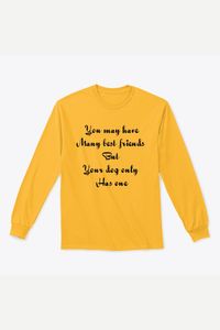 You may have many best friends but your dog only has one. Dog Mom Quote Love Classic Long Sleeve Tee get yours now before it's gone! Love is what we all need❤️#dogparents #petlover #petshop #dogslife #dogparent #doggrooming #petgently #pets #petgentle #doggroomer #dogmoms #dogmom #petlovers #petfriendly #dogdoodle #pitbulllove #frenchbulldog #retrievers #labrador #dogdads #dogcare #pitbullpuppy #pitbulllove #retriever #goldenretriever #huskylove #pugs #puppy #petshop #doglove #pawz #prouddogmom