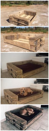 Pallet Dog bed