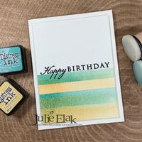 CAS519 - Striped Birthday by Humma at Splitcoaststampers