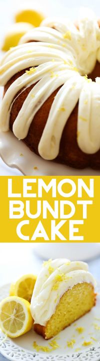 Lemon Bundt Cake... The Lemon Bundt Cake is bursting with refreshing and delicious flavor! It will be one of the moistest cakes you ever have the pleasure of trying! The frosting is AMAZING!