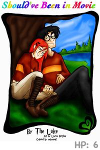 Harry Potter and the Half-Blood Prince Should've Been in Movie Harry and Ginny happy moments