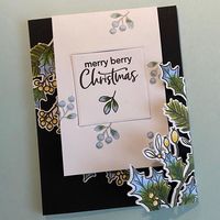 Ann Hefner-Gravink on Instagram: “Card 4 Love the colors from @debi_adams #heroholidaystampalong #cardmaking #stamping #diecutting #coloring #handmadecards #holidaycards…”