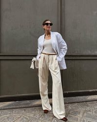 white button up street style 2022 - Google Search