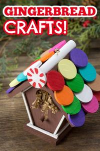 Gingerbread crafts are a whimsical addition to your holiday line-up, and today we've collected 30 Unique Gingerbread Ideas from edibles to crafts! #gingerbread #christmascrafts #gingerbreadcrafts #gingerbreadcookies #holidaycrafts #kidscrafts #craftsforkids #craftsbyamanda