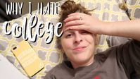 Here are some reasons why I HATE college....