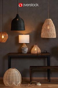 Illuminate your home with a lighting fixture you'll love from Overstock. Shop lamps, pendant lights, outdoor fixtures, string lights, and more, with free shipping on every order.* Make your dream home come true with Overstock. #lighting #lamps #outdoorlighting #homedecor #overstock
