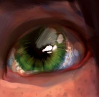 I've recently stumbled upon your beautiful work @ u@ What size canvas do you like to draw on, and how zoomed in do you go for the initial sketch, colouring and details etc? Thanks! I usually work on...
