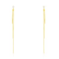 Boucles d'oreilles pendantes Or Oxyde Ronde Jaune 375/1000 - B3OFJZW5910 • Histoire d'Or