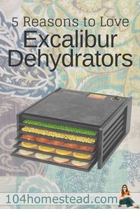 I'm new Excalibur Dehydrators, but not the the world of dehydrating. For years I've been finding creative ways to avoid buying a real dehydrator.