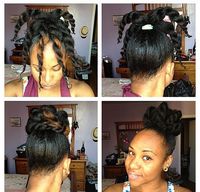 Natural hairstyle