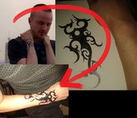 Jesse Pinkman's Tattoo by Confessed user of DeviantArt
