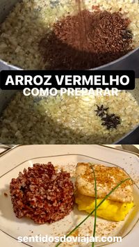 Crie um diferencial no seu prato principal, preparando o arroz vermelho. Muito saboroso, saudavel e sofisticado. Uma nova variação para o arroz branco. Veja como é fácil preparar o arriz vermelho. #arroz #arrozvermelho #facavocemesmo #gastronomia #receita