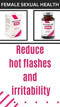 NuviaLab Meno is an advanced multi-ingredient food supplement created for menopausal women. Its unique composition was selected to help with the most common symptoms of menopause, such as: hot flashes, excessive sweating, difficulty sleeping, a feeling of constant fatigue, irritability, decreased libido or malaise.