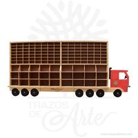 Repisa camión pintada y personalizada para 102 carros de colección, perfecto mostrador para colecciones, hecho en madera con incrustaciones tipo intarsia. ¡Realiza tu pedido ahora! ¡Fabricamos sobre pedido!😊🔨 Puedes ver y/o comprar aquí: https://trazosdearte.com/producto/repisa-camion-pintada/ ‣WhatsApp: 320 242 2794 #trazosdearte #carros #carrosenmadera #juguetes #repisa #infantil #madera #mdf #camion #bogota #colombia #coleccion #niños