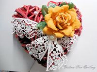 Cristina Fun Quilling: Inimioare impletite