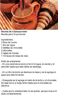 Receta de Champurrado