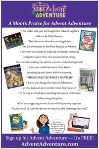 Sign up for our FREE online program of Advent Resources, Videos, Crafts, and Activities for kids! Used by thousands of families every year, this is a must-do for Catholic families to prepare for Christmas! Sign up at www.adventadventure.com #advent #catholic #catholicadvent #adventadventure #adventresources #adventcraft #adventfun #adventactivity #adventprintable #catholickids #catholicfamily #catholichome #catholicresources #catholicclassroom #catholicteacher #catholichomeschool