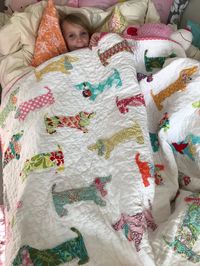 Puppies on Parade Quilt Instant Download Dog Quilt PDF PaTTERN | Etsy