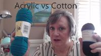 Acrylic vs Cotton Yarn - Which to Use for What??? - YouTube