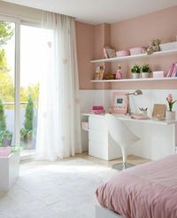 Chambre de fille rose et blanc : mes inspirations déco | My Blog Deco