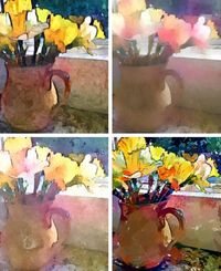 Paint Daffodils at the Kitchen Window in Watercolors - Etsy