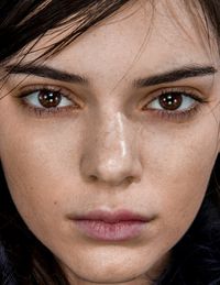 kendall jenner(more kendall photos here) kendall jenner makeup brows celebrity celebs celeb celebrities celebrityclose-up.com