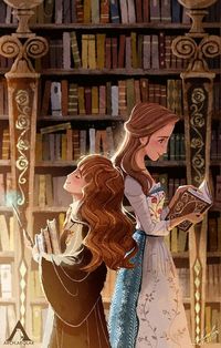 Belle and Hermione