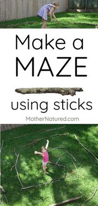 Challenge your kids with this fun outdoor activity for kids!