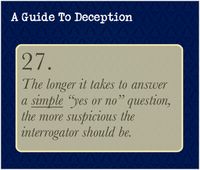 A Guide To Deception — This usually pairs up beautifully with numbers 13...