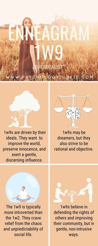 Get an in-depth look at the Enneagram 1w9. #Enneagram #Personality #1w9