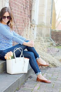 jillgg's good life (for less) | a west michigan style blog: my everyday style: classic stripes!