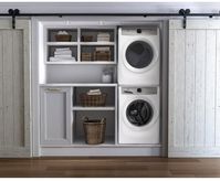Electrolux EFLW317TIW 27 Inch Island White 4.3 cu. ft. Front Load Washer | Appliances Connection