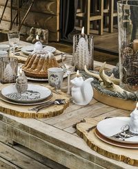 Une déco de table de Noël esprit nature | My Blog Deco
