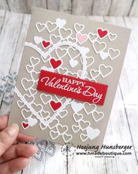 Detailed Heart Die Cut Cards – H MADE BOUTIQUE