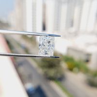 2.12CT Rectangular Cut Loose Moissanite, Colorless Moissanite For Engagement Ring, Custom Ring, Anniversary Gift For Women, Wedding Ring