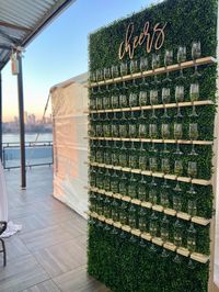 Champagne Wall for RENT -New York-Brooklyn-Manhattan-Queens-SI-NJ Areas | Champagne Wall Rental | Champagne Bar | Champagne Decorations