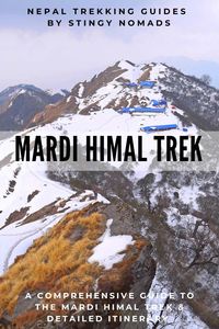 A detailed guide to the Mardi Himal trek, a less popular hiking route in the Annapurna region. Trekking cost, how to get, packing for hiking in Nepal, accommodation and food on the trail, how to combine Mardi Himal with Annapurna Base Camp and Poon Hill treks. A detailed 5-day itinerary with distances, elevation profiles, highlights and challenges on the hike.