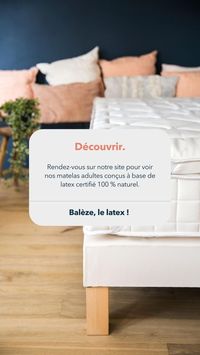Gamme de 11 matelas naturels répondant aux besoins de chaque dormeur. Fibres naturelles d'exception. Conçus à base de latex certifié 100 % naturel, en France.
