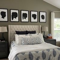 Custom Portrait Silhouette Personalized Family Portrait - Etsy