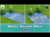 Bakies The Sims 4 Custom Content: Water Stream Effect mod - YouTube