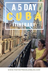 Cuba is incredible - a country that you absolutely must visit. My 5-day itinerary includes heading to the beautiful area of Viñales with a quick stop in Havana. Stay in an airbnb with a local family and support them rather than staying at a hotel.