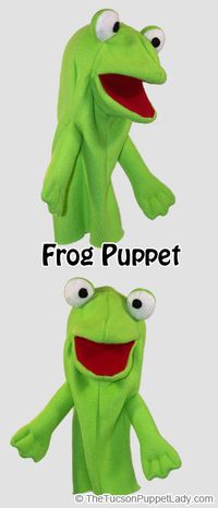 PDF sewing pattern to make a cute frog hand puppet. Our Frog Hand Puppet Sewing Pattern has step by step instructions with tips and tricks to make sewing easier. Plus! We have a sewing video tutorial that shows making of puppet from start to finish. Visit our online store to see our collection of animal hand puppet sewing patterns. We also carry person/people hand puppet sewing patterns!