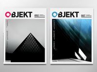 Objekt Magazine by Kristopher Hughes, via Behance