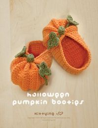 CROCHET PATTERN Halloween Pumpkins Baby Booties Newborn - Etsy