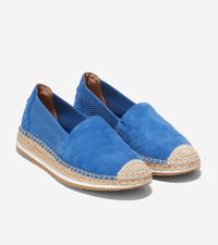 Women's Women's Cloudfeel Espadrille Loafer in Bright Cobalt | Cole Haan