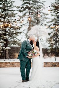 Ken Caryl Vista by Wedgewood Weddings Wedding | Photos taken by Taylor Nicole Photography | Colorado Wedding Photographer | Candice & Jonathan planned their March wedding for the Ken Caryl Vista near Littleton, CO.