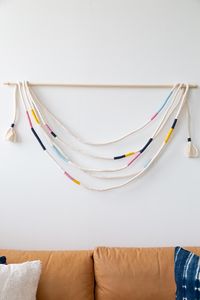 Alice and LoisDIY Wrapped Rope Wall Hanging - Alice and Lois