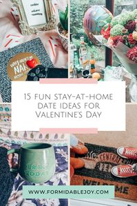 Stuck in quarantine this February? Here are 15 best stay-at-home date ideas to ensure you still have a romantic night in this Valentine's Day! #dating #lockdowndateideas #romance