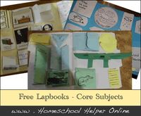 Free Core Subject Lapbooks - Homeschool Helper Online